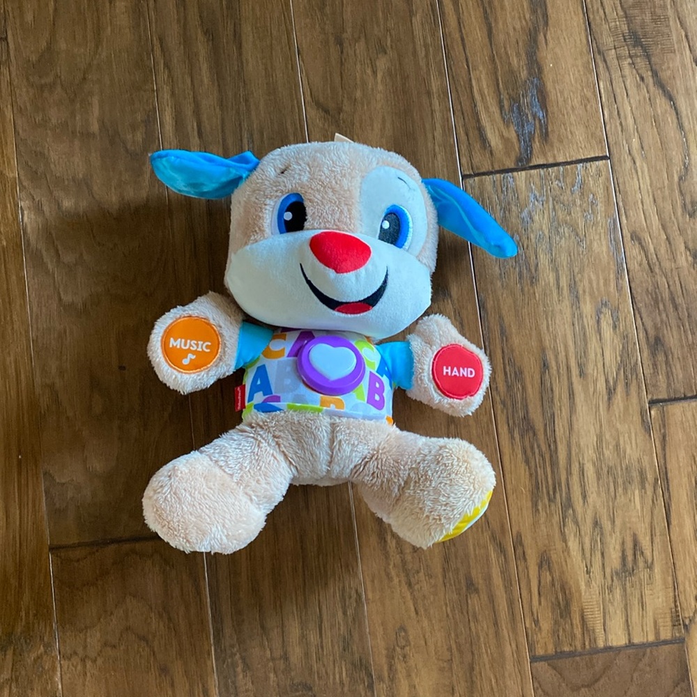 Fisher-Price Laugh & Learn Smart Stages Puppy Musical Plush Toy